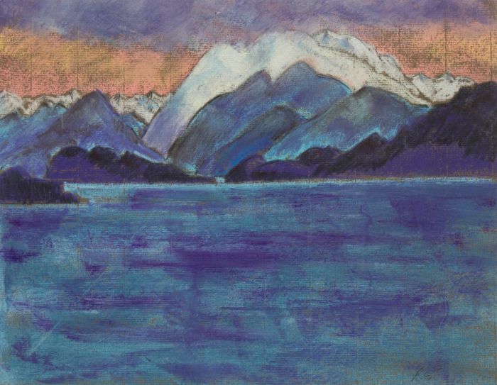 Rosalind Adams (née Thuillier) - Contemporary Pastel, Inside Passage, Alaska