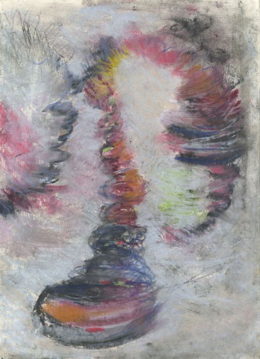 Rosalind Adams (née Thuillier) - Contemporary Pastel, Composition