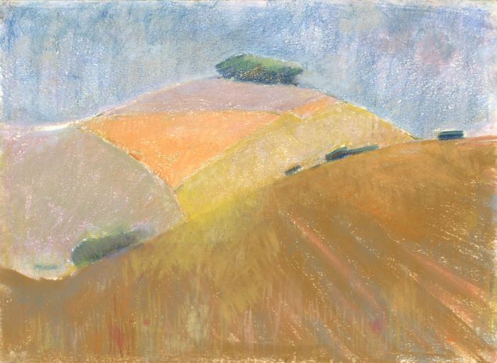 Rosalind Adams (née Thuillier) - Contemporary Pastel, Landscape