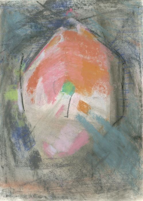 Rosalind Adams (née Thuillier) - Contemporary Pastel, Abstract Composition