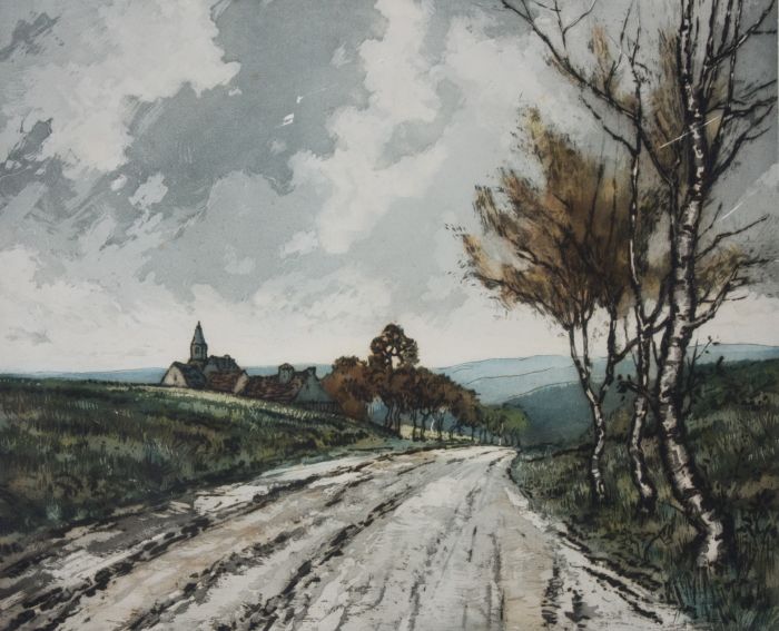 Paul Lewis Guilbert - 20th Century Aquatint, Switzerland