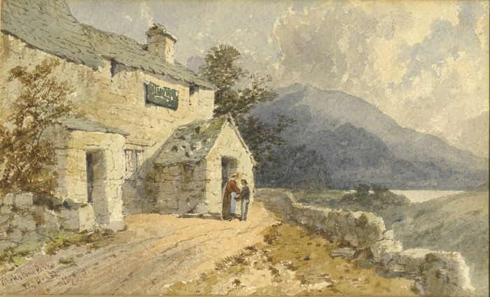 William James Boddy (1831-1911) - 1894 Watercolour, Kirk stone Pass