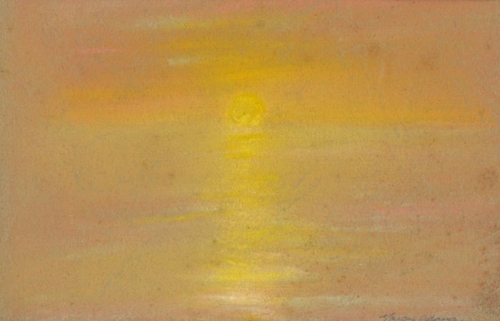 Marcus Adams (1875-1959) - 1958 Pastel, Jersey