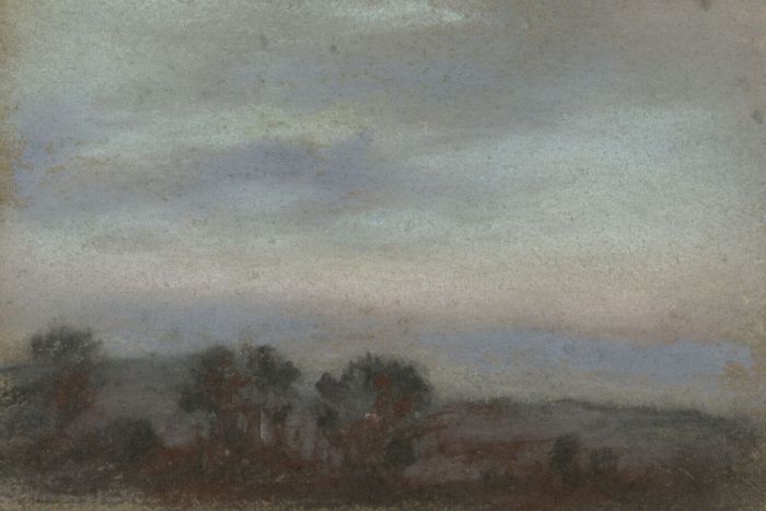 Marcus Adams - Small 1957 Pastel, After Glow