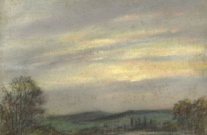 Marcus Adams - Small 1958 Pastel, April