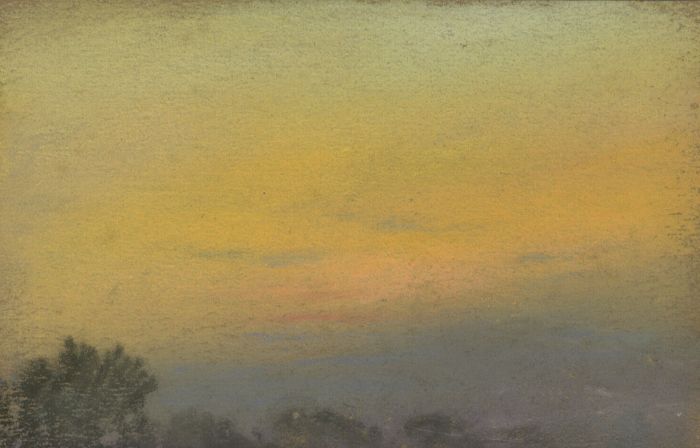 Marcus Adams - Small 1957 Pastel, After Glow