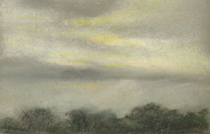 Marcus Adams - Small Mid 20th Century Pastel, Grey Morning