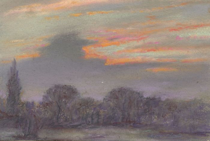 Marcus Adams - Small 1959 Pastel, The Springs