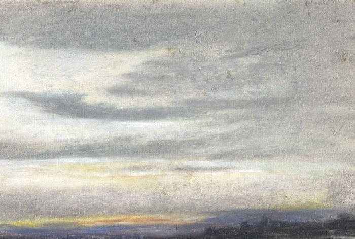 Marcus Adams - Small 1958 Pastel, Sunrise