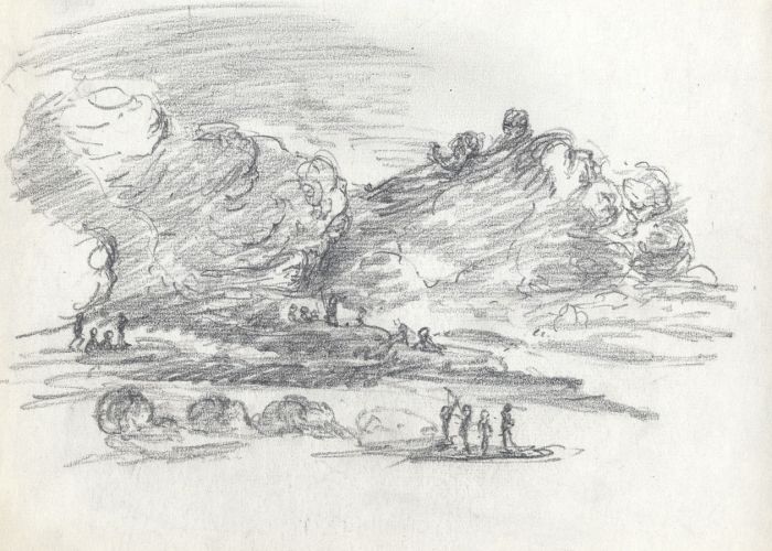 Marcus Adams - Set of 3 Early 20th Century Graphite Drawings, Figures