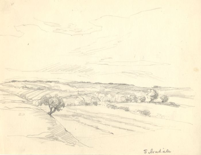 Marcus Adams - Pair of Early 20th Century Graphite Drawings, Silverdale