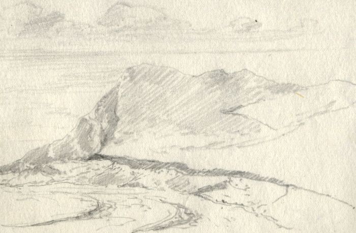 Marcus Adams - Small Early 20th Century Graphite Drawings, Landscapes