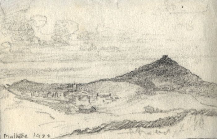 Marcus Adams - Small Early 20th Century Graphite Drawings, Landscapes