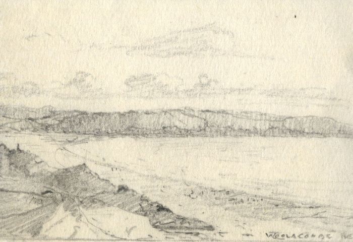 Marcus Adams - Small Early 20th Century Graphite Drawings, Woolacombe