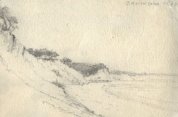 Marcus Adams - Small Early 20th Century Graphite Drawings, Coastal Landscapes