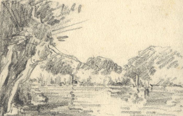 Marcus Adams - 1924 Graphite Drawings, Landscapes