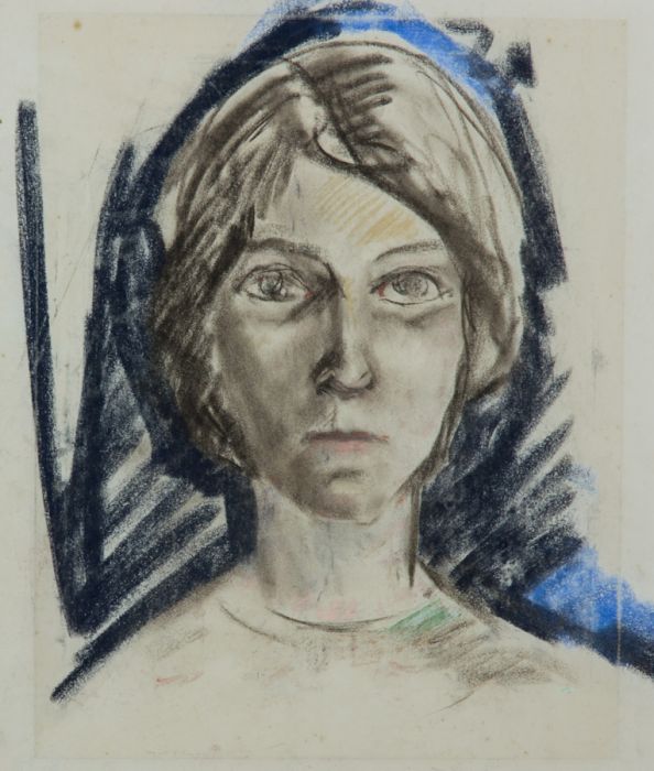 Gilbert Adams - Mid 20th Century Pastel, Portrait