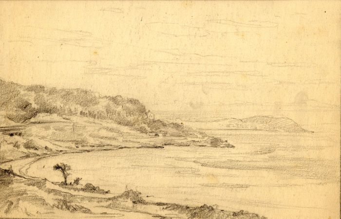 Marcus Adams - Six Early 20th Century Graphite Drawings, Coastal Landscapes