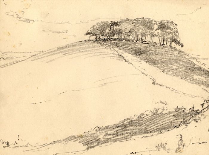 Marcus Adams - Three Early 20th Century Graphite Drawings, Landscapes