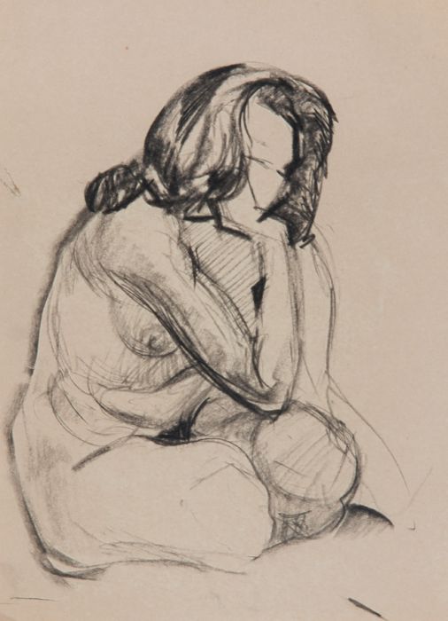 Gilbert Adams - Mid 20th Century Pastel, Life Study