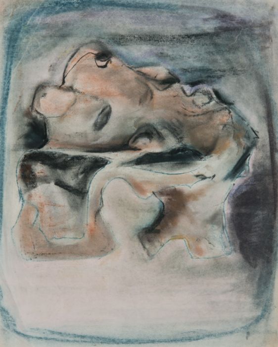 Rosalind Adams (née Thuillier) - Mid 20th Century Pastel, Natural Formation