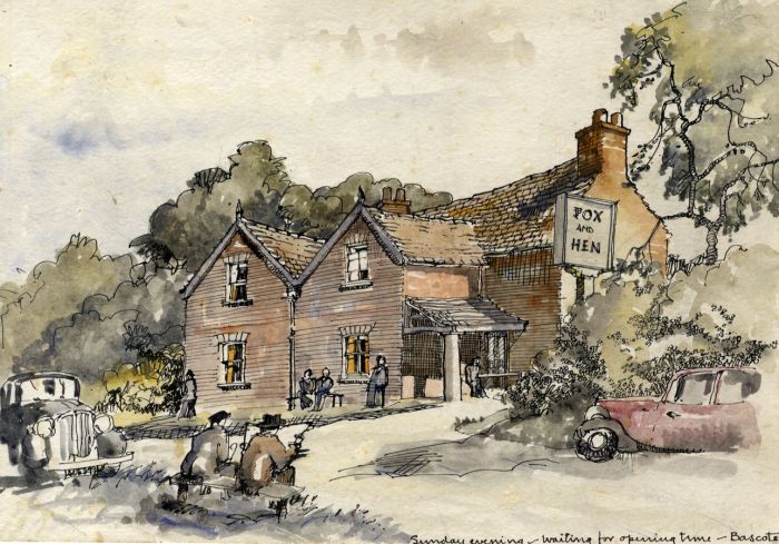 Early 20th Century Watercolour - Sunday Evening, Bascote