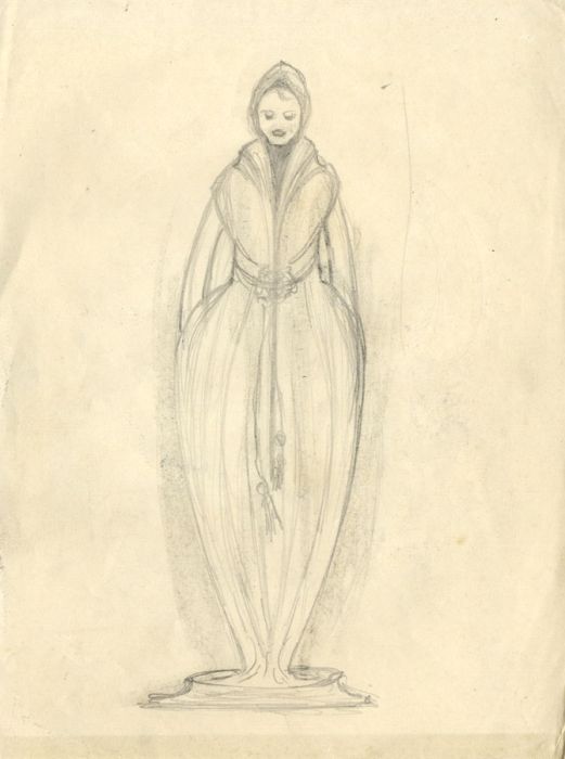 Marcus Adams - Early 20th Century, Four Pages of Drawings