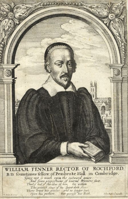 After Wenceslaus Hollar - 18th Century Etching, William Fenner Rector, Rochford