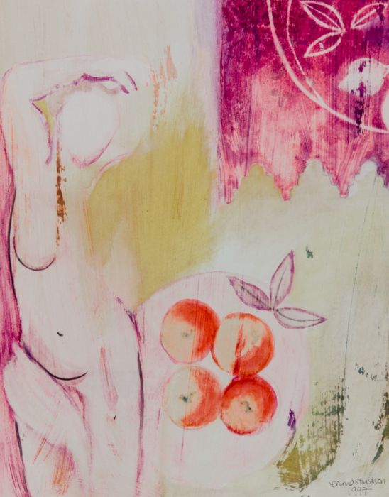 Emma Stonghon - Contemporary Mixed Media, Body and Apples