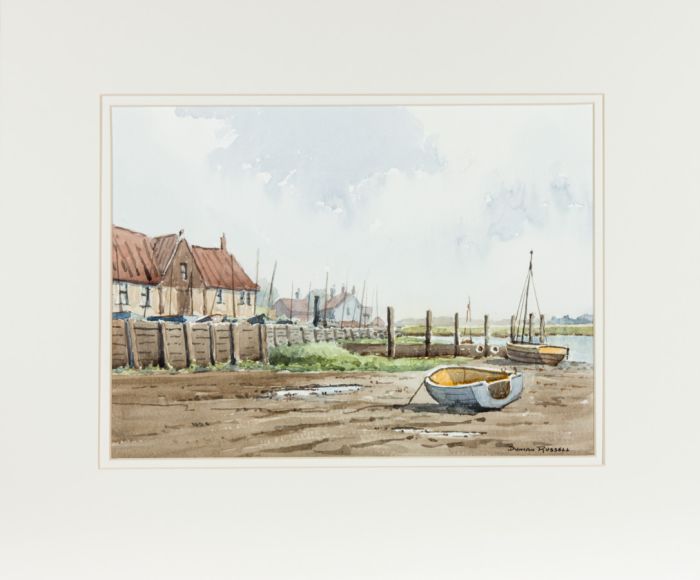 Duncan Russell - Contemporary Watercolour, Burnham Overy Staithe