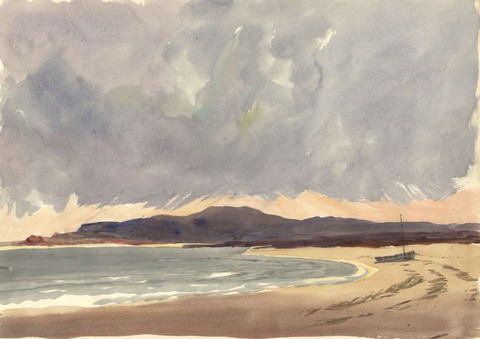 Mid 20th Century Watercolour - Bay View