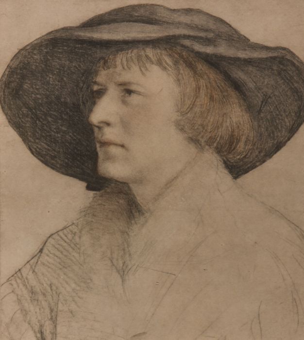 After Hans Holbein the Younger - Early 20th Century Photogravure, Portrait