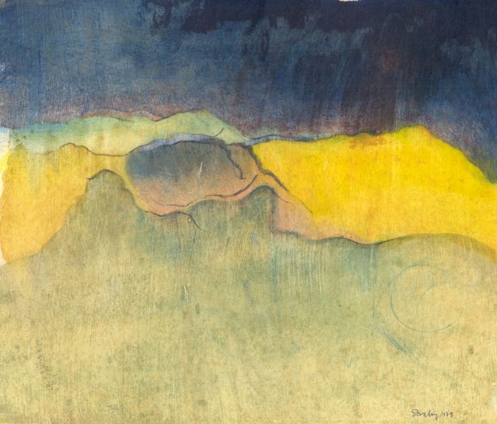 Straby - 1979 Mixed Media, Near Painswick, Gloucestershire