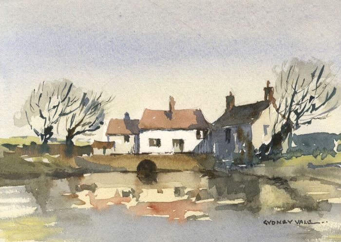 Sydney Vale FRSA - Mid 20th Century Watercolour, The Mill, Coufe Mullen