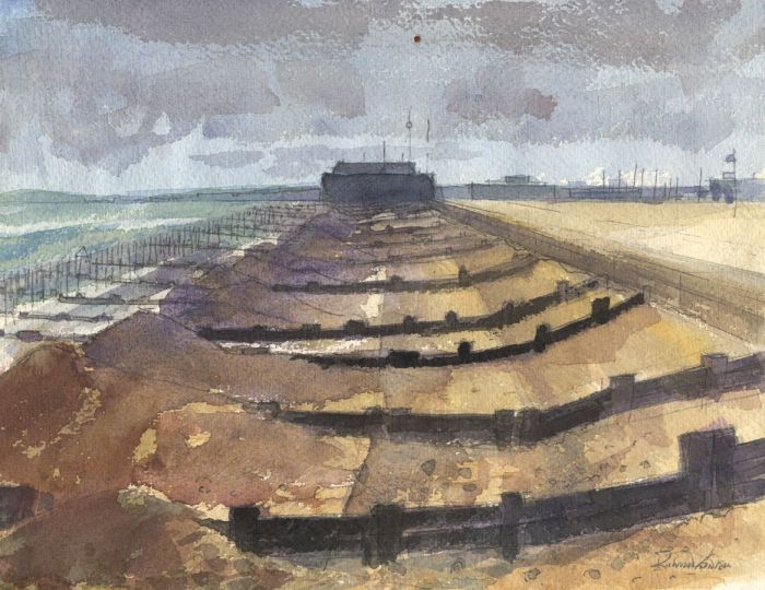 Richard Harding Seddon PRWS - Contemporary Watercolour, Harbour