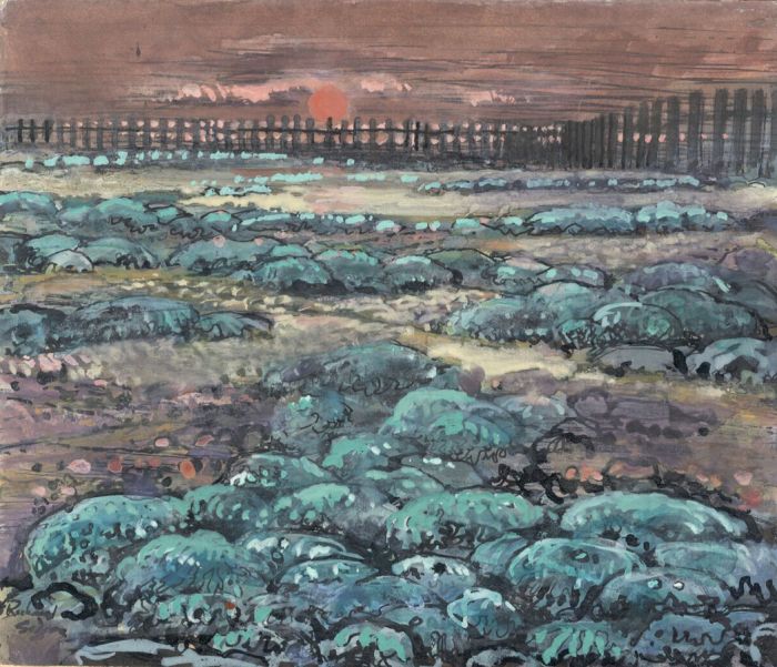 Richard Harding Seddon PRWS - Contemporary Gouache, Pett Level, Hastings