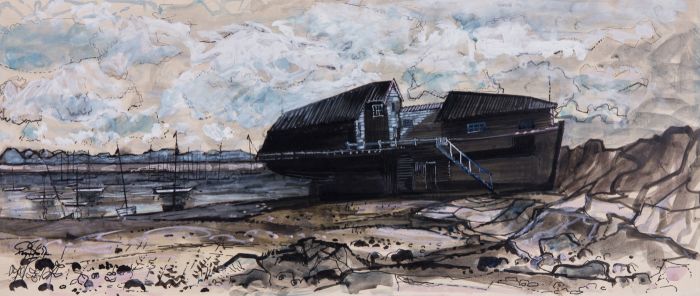 Richard Harding Seddon PRWS - Contemporary Gouache, Seascape