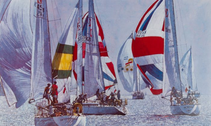 Michael Vaughan - Set of Five Contemporary Fine Art Prints, Nautical Scenes