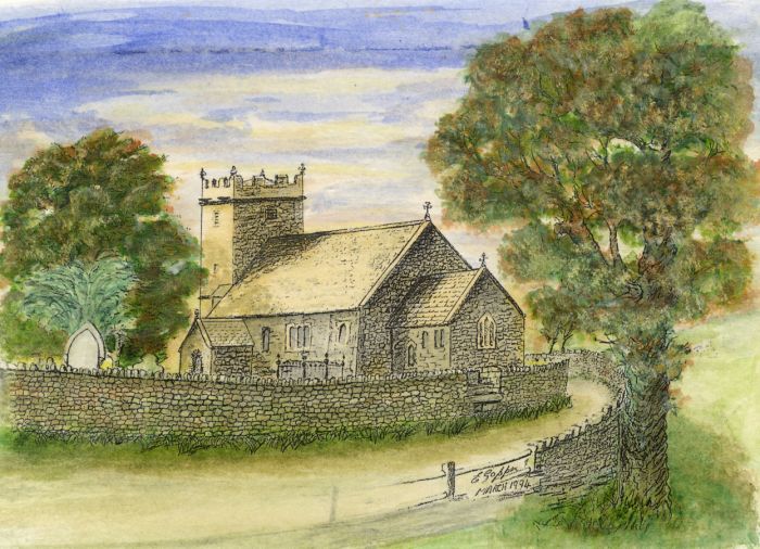 E. Goppa - 1994 Mixed Media, Church