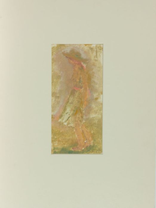 R.H. Scott - Fine Contemporary Gouache, Girl in a Sundress