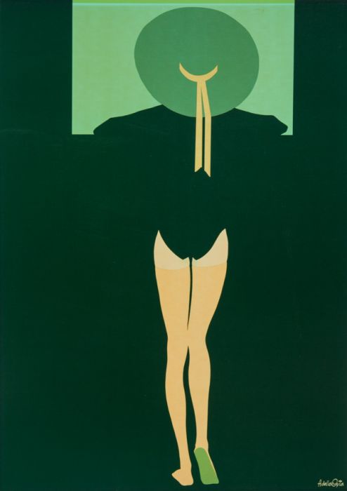 After Amleto Dalla Costa - Contemporary Digital Print, Woman in Sunhat