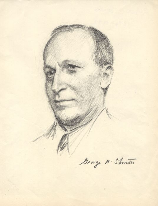 Eugen Spiro - Mid 20th Century Lithograph, George N. Shuster