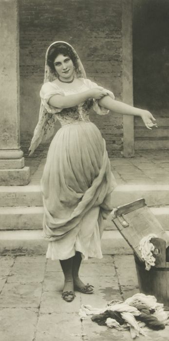 After Eugene de Blaas - Large Late 19th Century Photogravure, Coletta