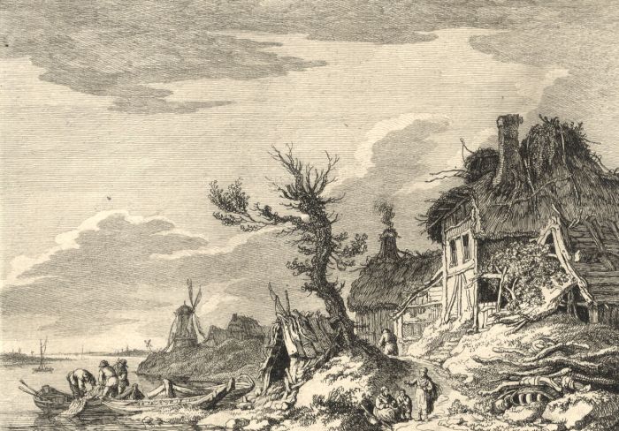 Franz Edmund Weirotter (1733 - 1771) - Early 20th Century Etching, Normandy