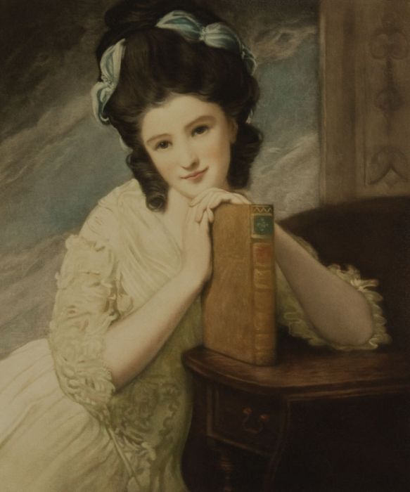 Richard Smythe - 1910 Mezzotint, Lady Benedetta Day