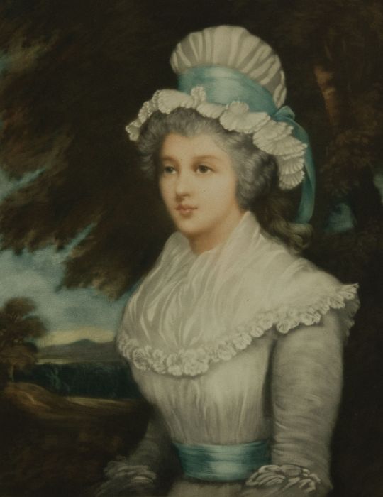 Will Henderson - 1910 Mezzotint, Portrait of a Lady