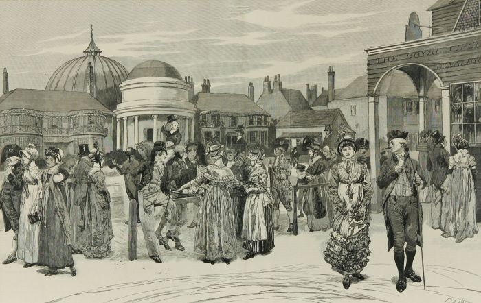 Merigot - 1795 Etching, Rydal Lake