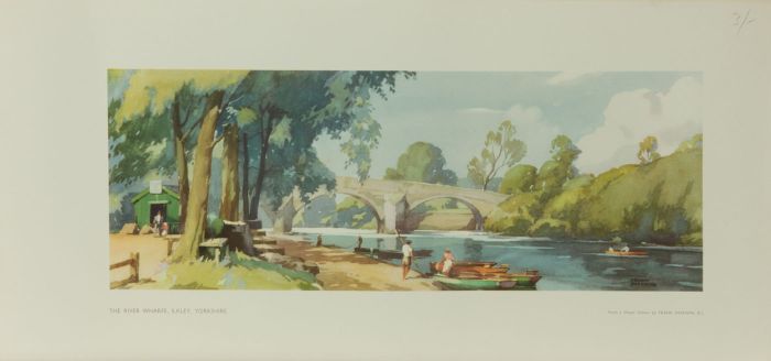 Set of Ten Mid 20th Century Lithograph - Carriage Prints Depicting Yorkshire