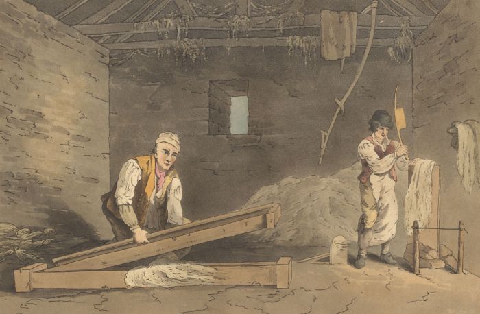 After George Walker - 19th Century Engraving, Line Swinglers
