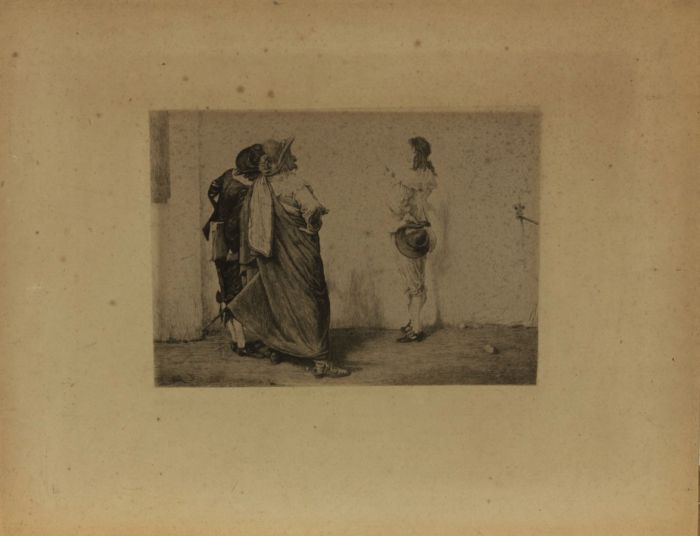 Henry Macbeth-Raeburn - Early 20th Century Etching, Ho! Ho! Old Noll